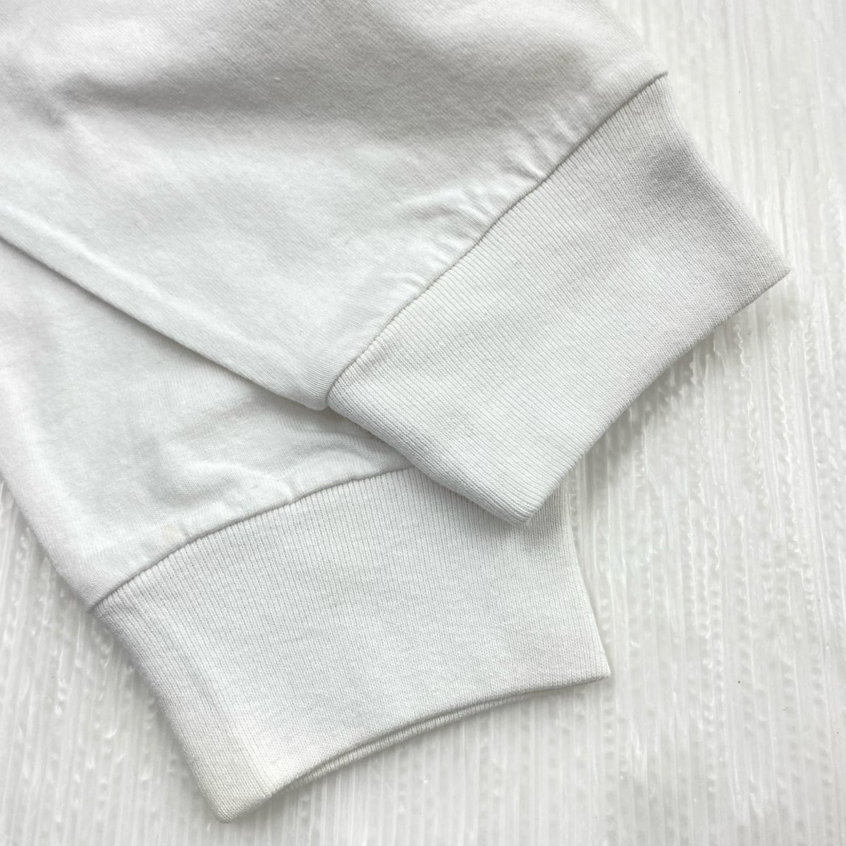 長袖Tシャツ Stock Logo L/S TEE WHITE (M) M ホワイト