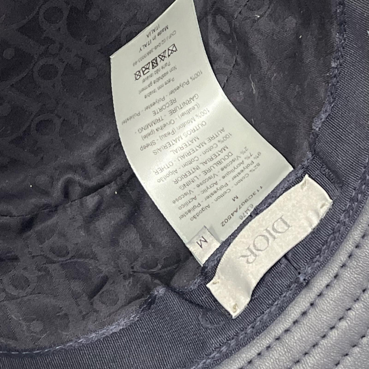 Dior Oblique ボブハット