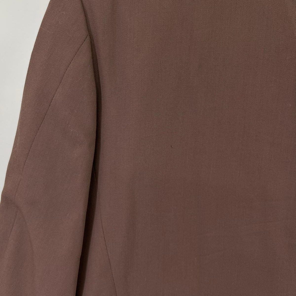セットアップ AGNAT HOMME ジャケット&ツータック スラックス 茶 L ブラウン