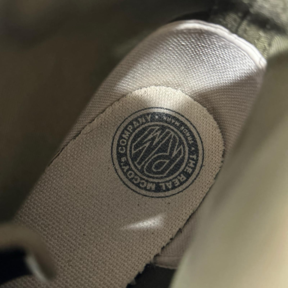 スニーカー REAL McCOY’S MILITARY CANVAS TRANING SHOES