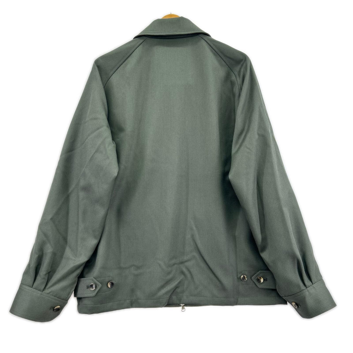 ブルゾン Whiteley&Green BIRKBY ウールキャバリー 緑 (38) 38 グリーン