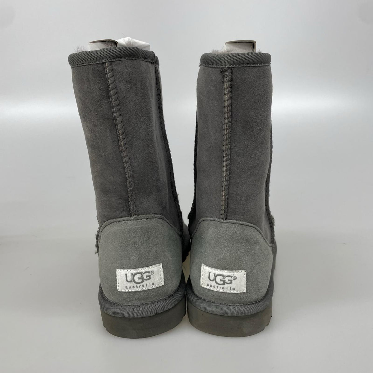 ブーツ UGG W CLASSIC SHORT 5825 W 25cm (US7 UK6 1/2 EU40) グレー