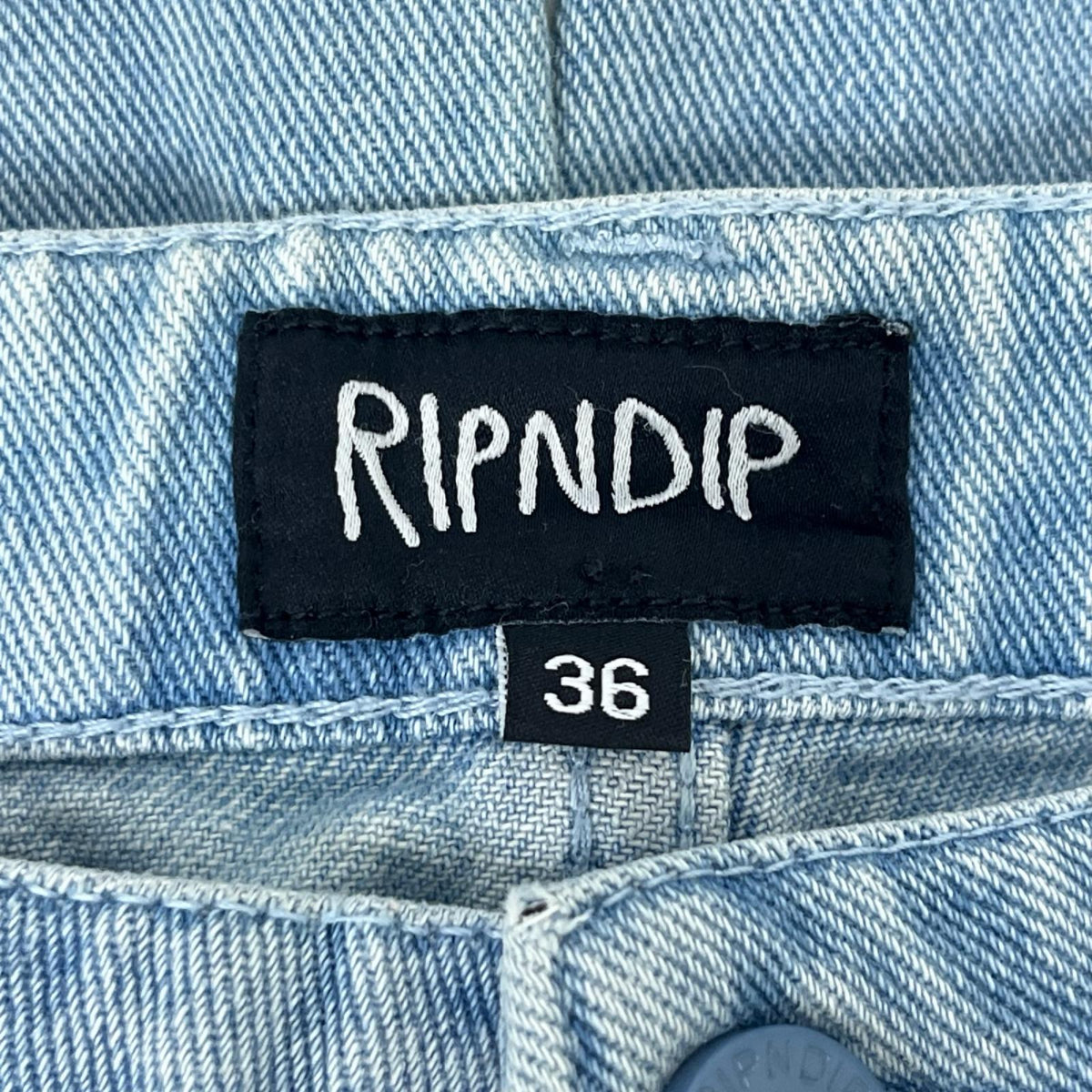 デニムパンツ RIP N DIP Peace No Love ダメージデニムパンツ 36 36