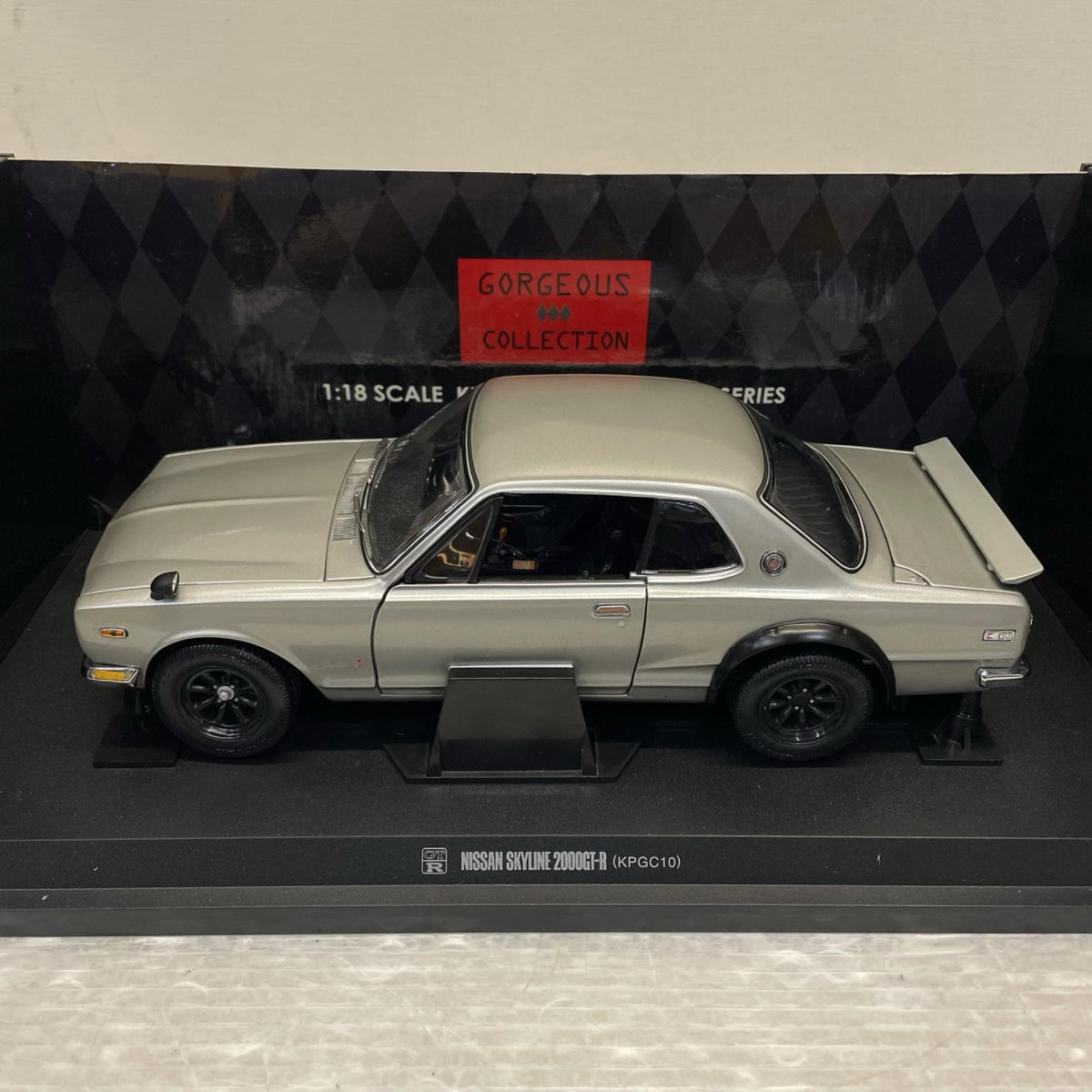 京商 ニッサン スカイライン2000GT-R ワイドホイール kyosho スケールカー