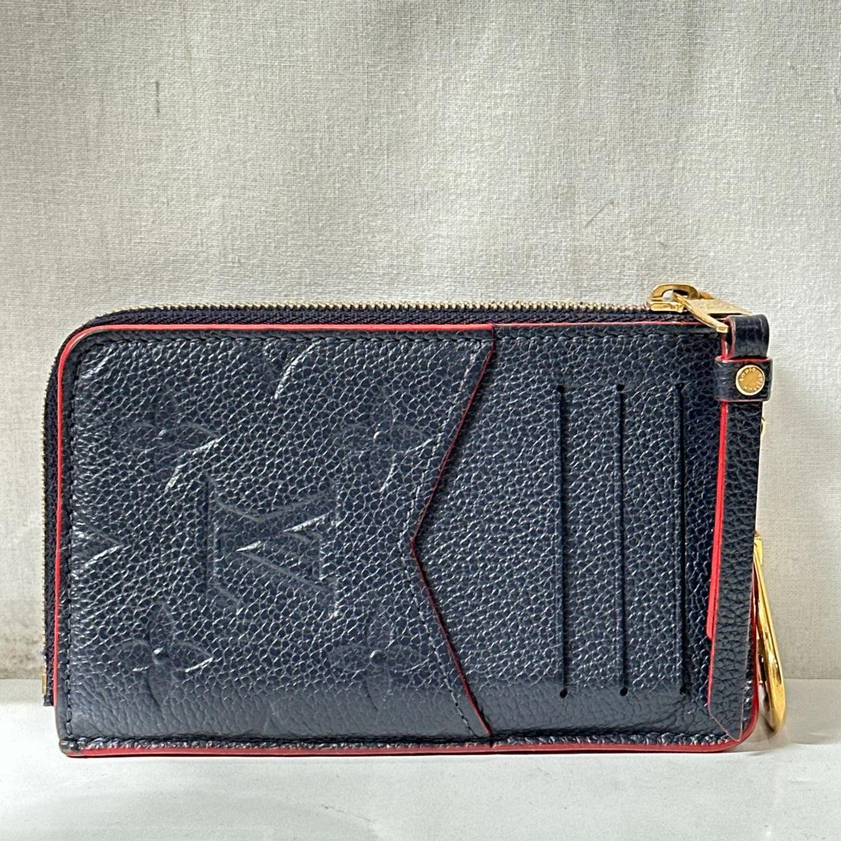 LV ポルト カルト・レクト ヴェルソ 紺 M69420