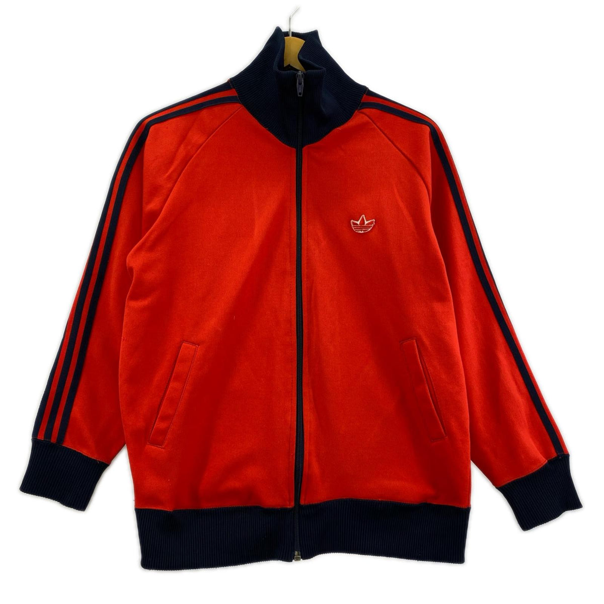 ジャケット 70s デサント w.germany トラックジャケット red L レッド