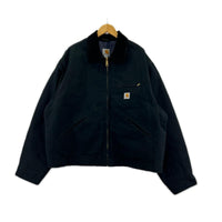 ジャケット J001 BLK 裏ブランケット 18年製 デトロイトジャケット 2XL ブラック