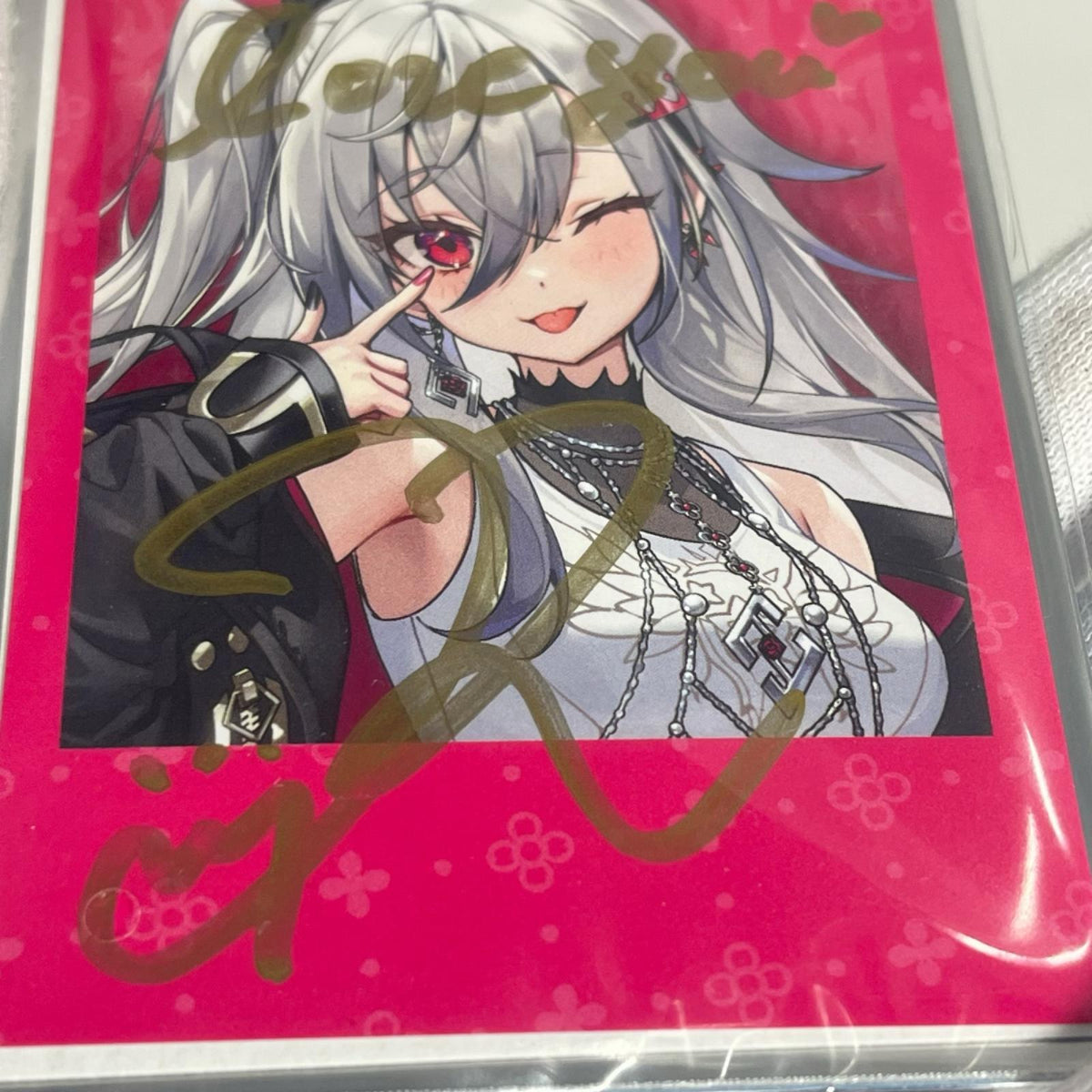 ホロライブ 響咲リオナ チェキ風ブロマイドカード 誕生日記念2025 Vtuber ホロライブ フィギュア/グッズ