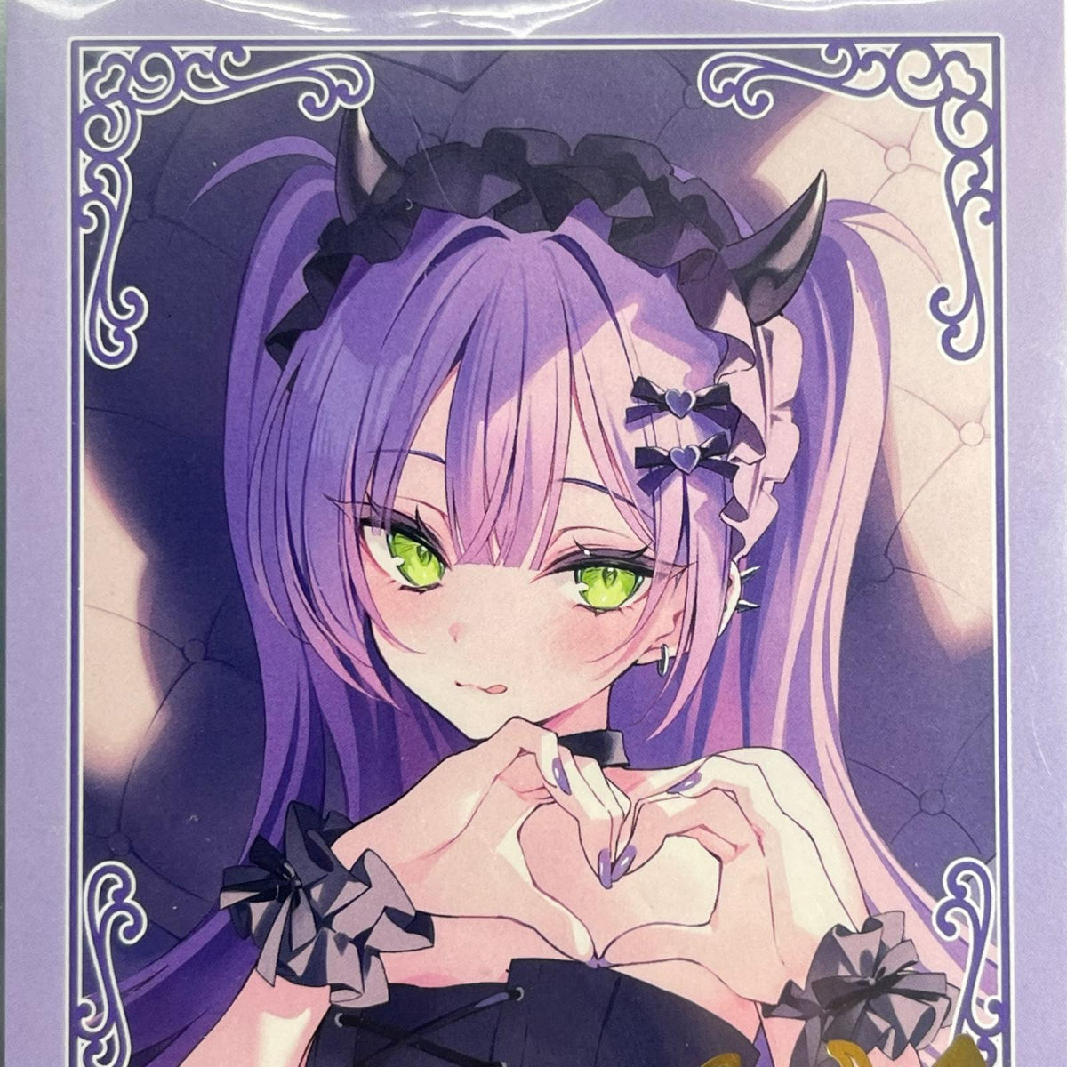 ホロライブ 常闇トワ チェキ風ブロマイドカード 誕生日記念2025 Vtuber ホロライブ フィギュア/グッズ