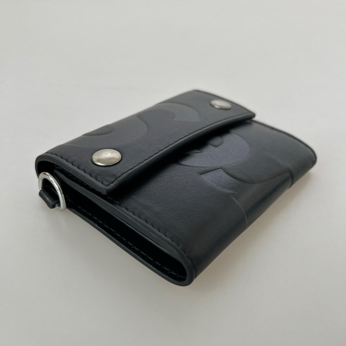 コンパクトウォレット chain wallet ブラック