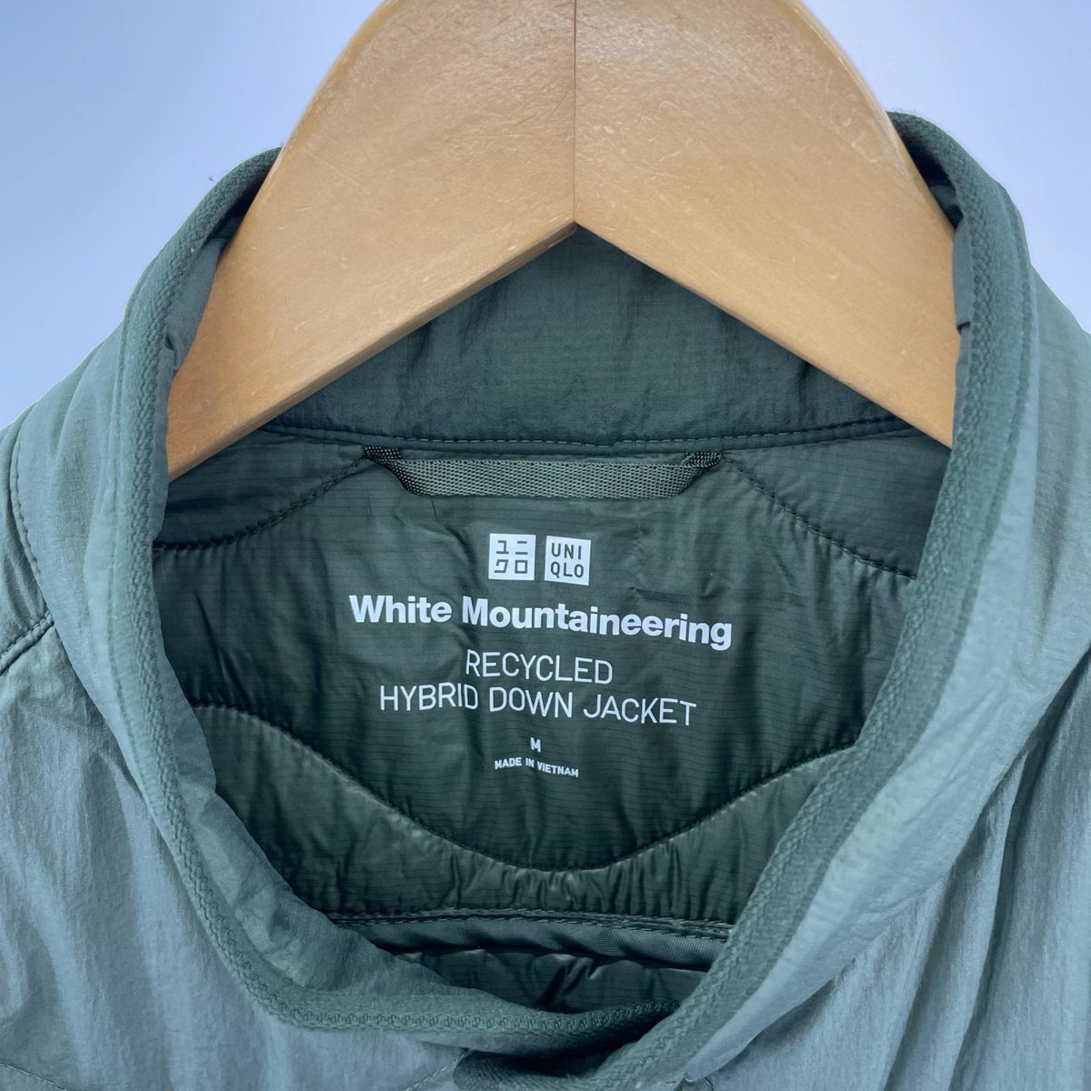 ジャケット xWhite Mountaineering ハイブリットダウンジャケット M グリーン