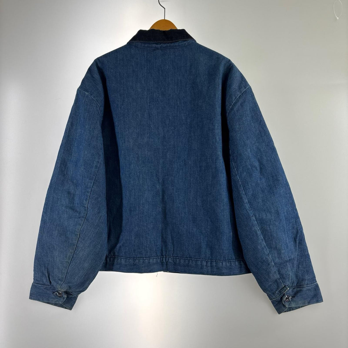 ジャケット 70s BULLE BELL 裏地ブランケット カバーオール 50 ブルー