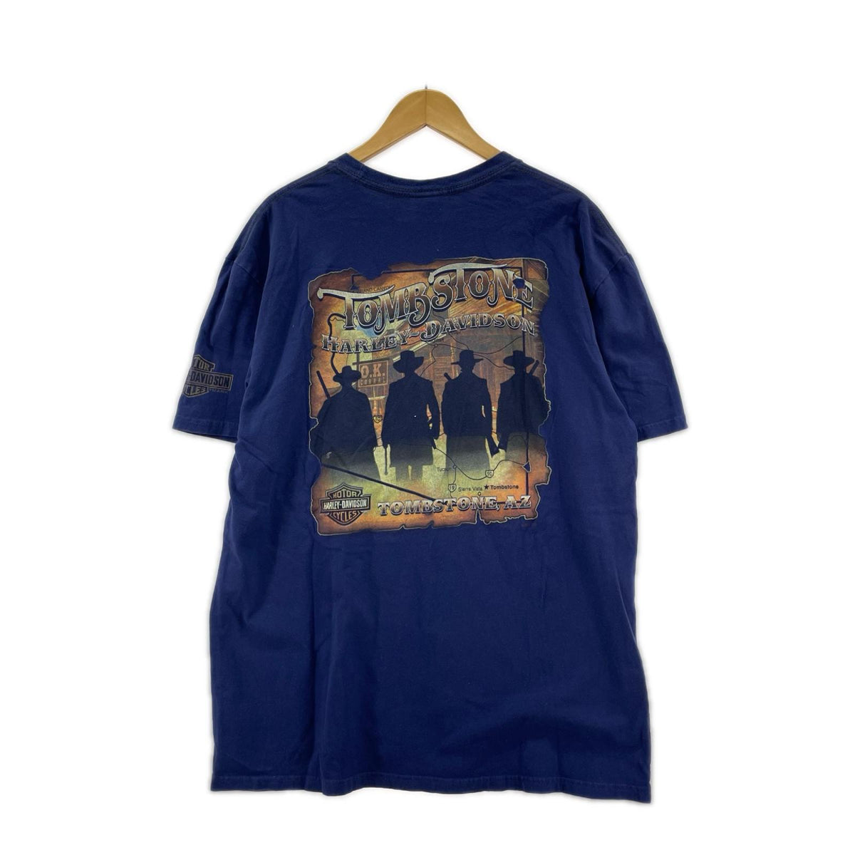 半袖Tシャツ Tombstone Tee L ブルー