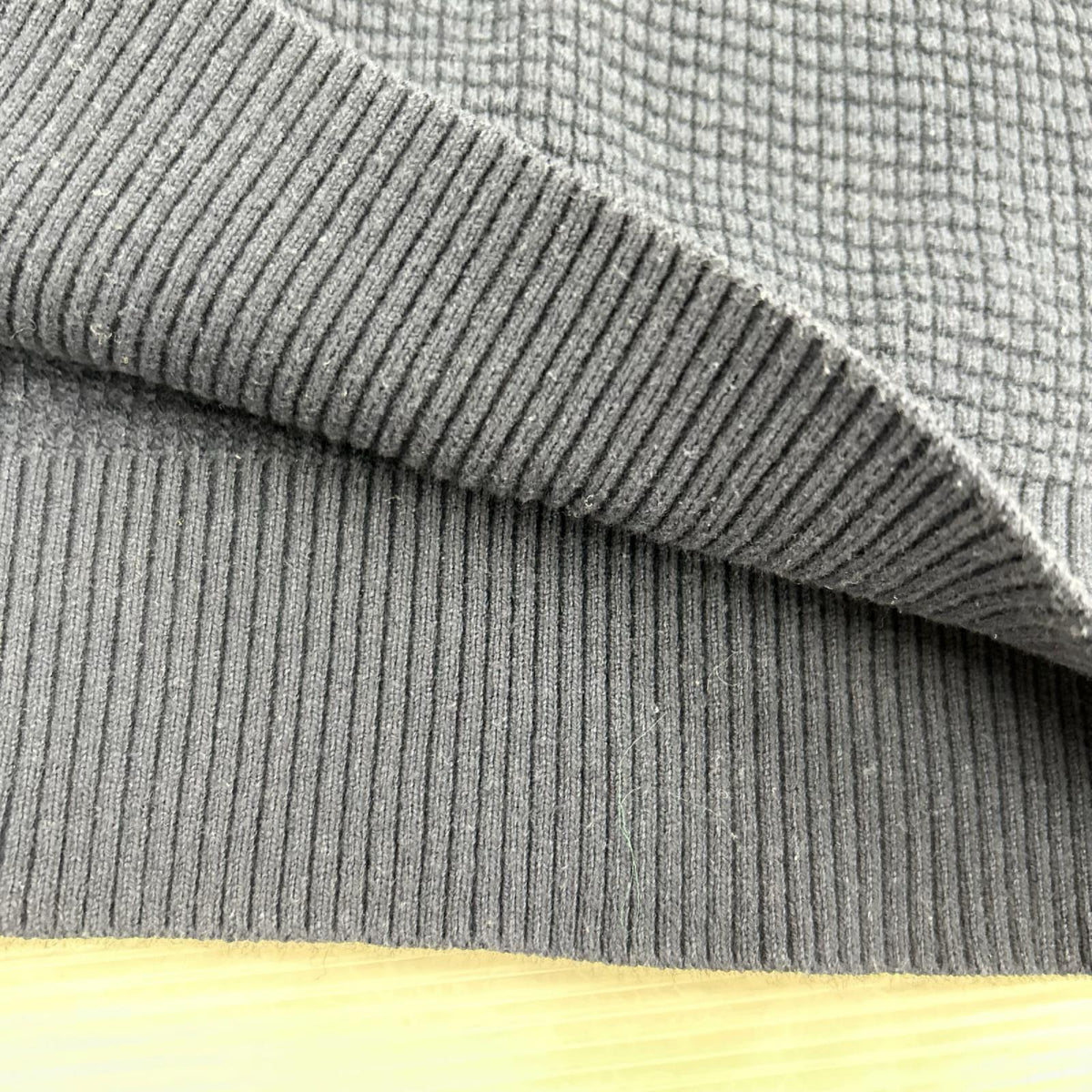 長袖Tシャツ サーマル生地 BLU XL ネイビー