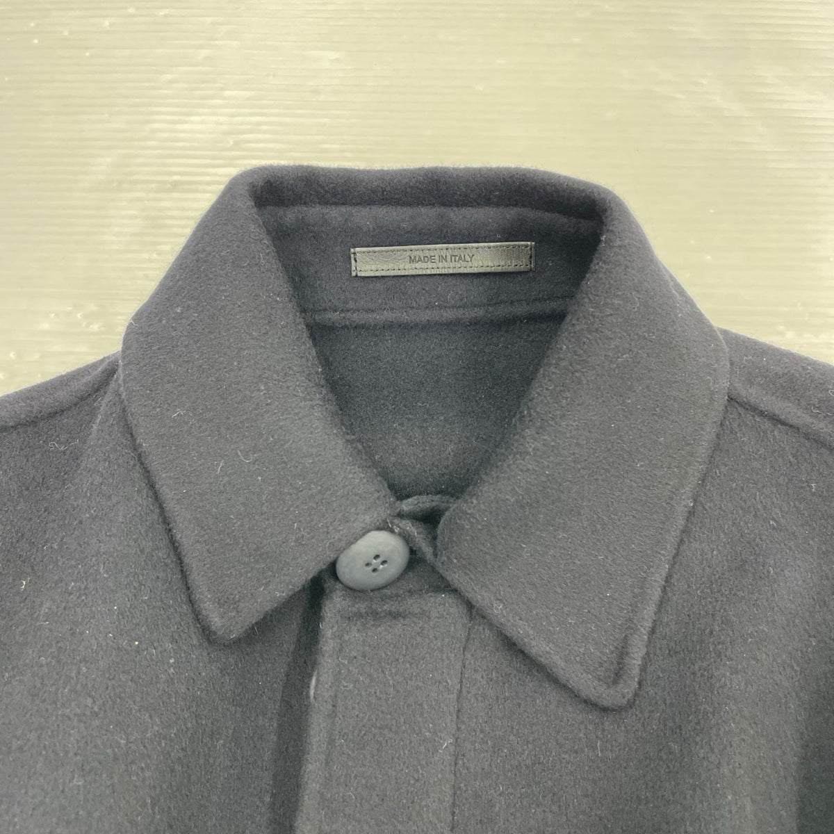 ジャケット GIORGIO ARMANI カシミア ドライビングブルゾン 44 ネイビー
