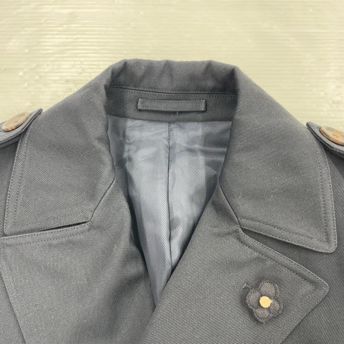 その他アウター LARDINI トレンチコート 42 ネイビー