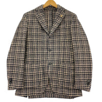 テーラードジャケット LARDINI チェック テーラードジャケット 42