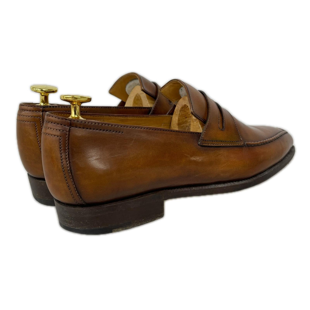 シューズ BERLUTI 348 アンディ カーフ パティーヌ ブラウン