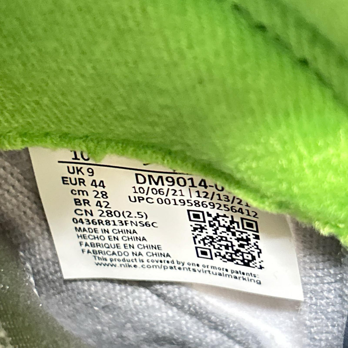 スニーカー AIR JORDAN 5 RETRO 28cm (US10 UK9 1/2 EU46) グレー