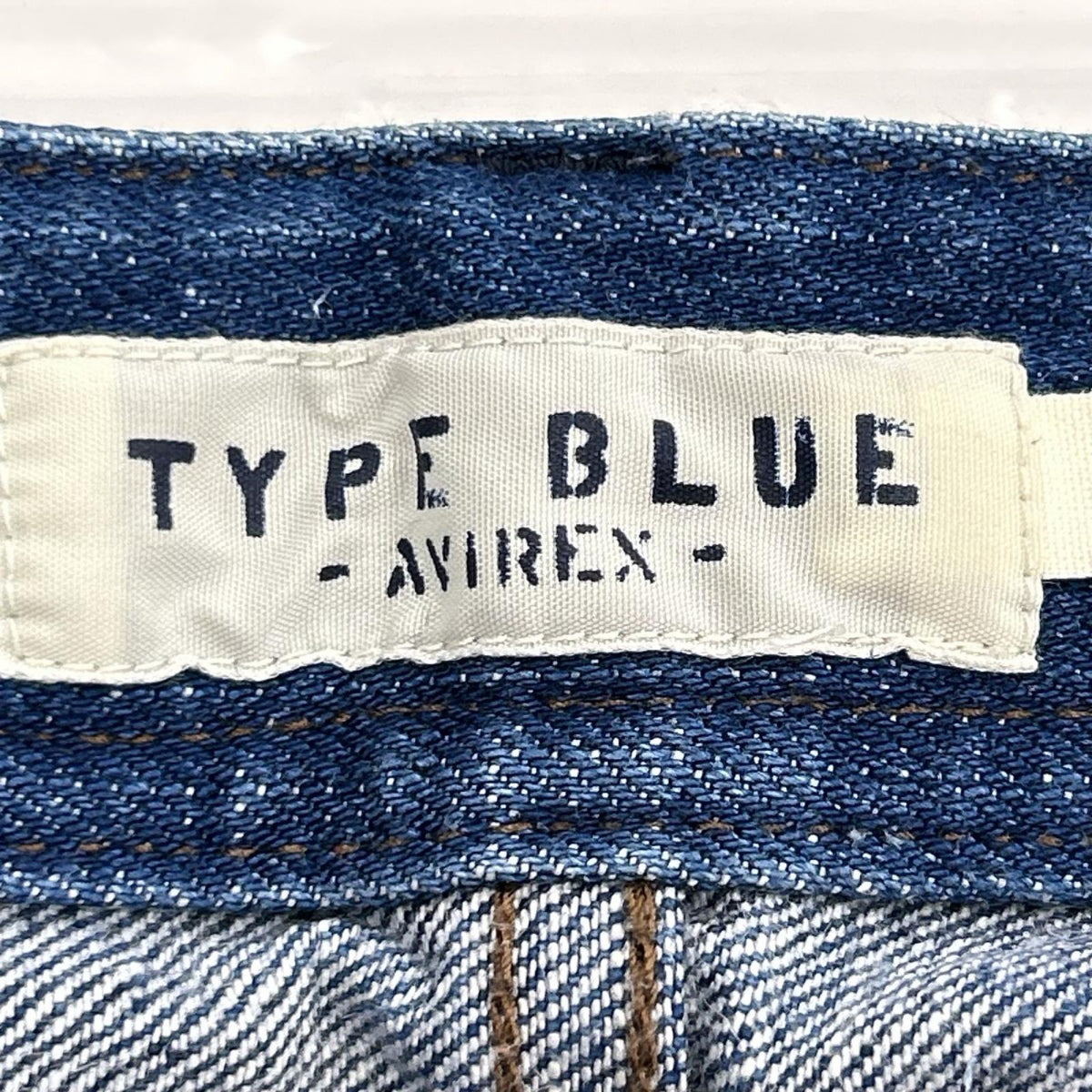 デニムパンツ Damage Skinny Jeans 青 (M) M ブルー