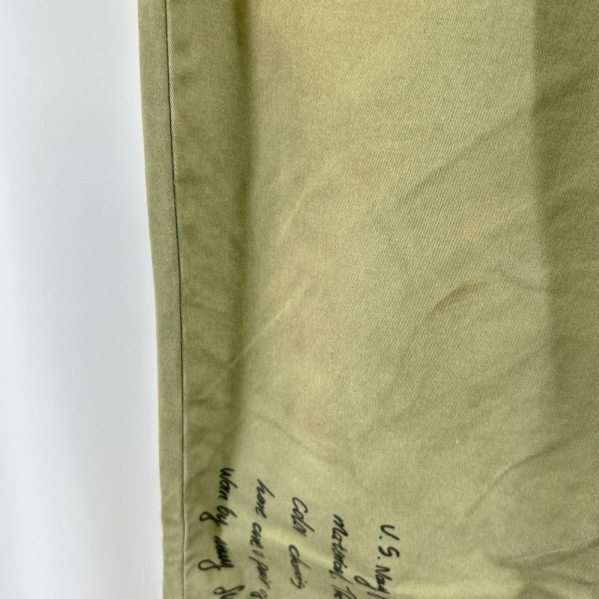 パンツ CHINO CLOTH TROUSER カーキ (M) M カーキ
