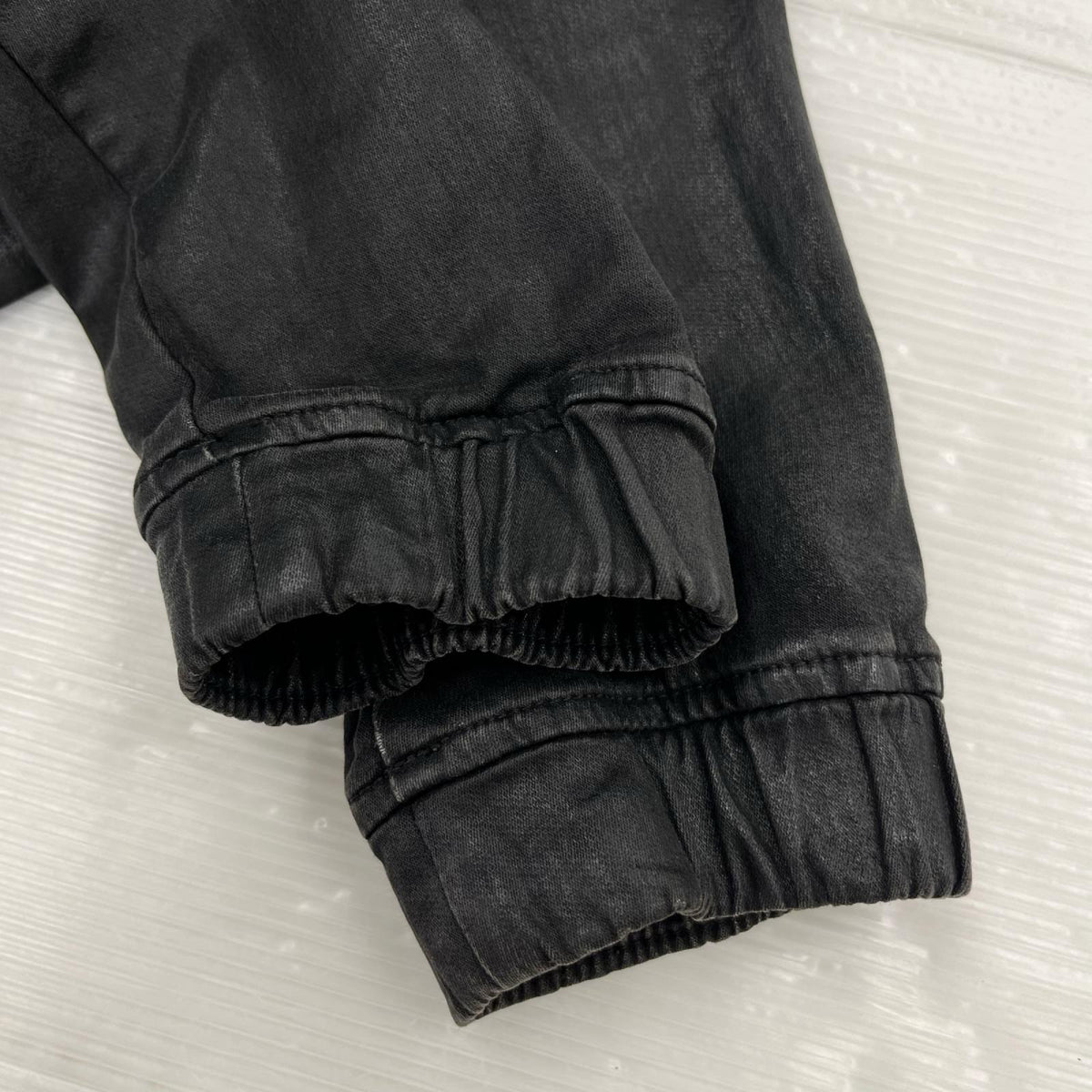 パーカー DIESEL コーティングパーカー S ブラック