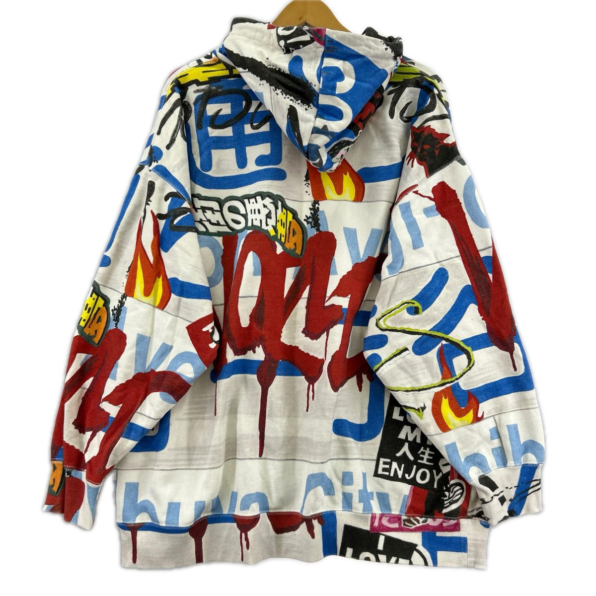 パーカー ×LEE KANKYO 総柄 (L) L マルチカラー