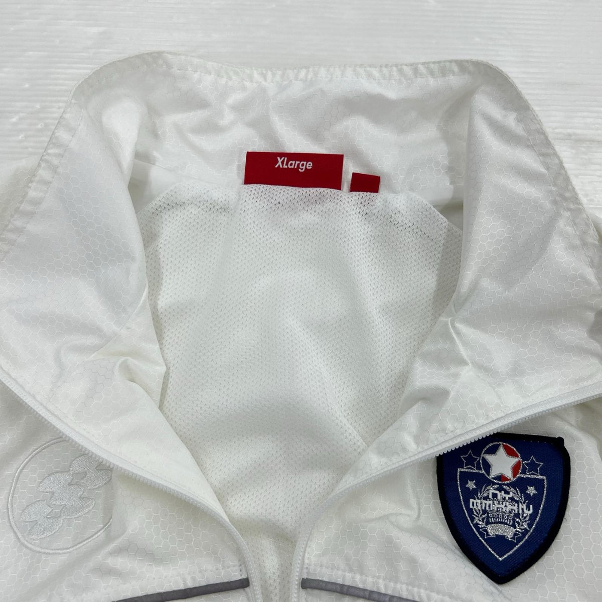 ジャケット 24FW Reflective Piping Pullover 白 (XL) ホワイト