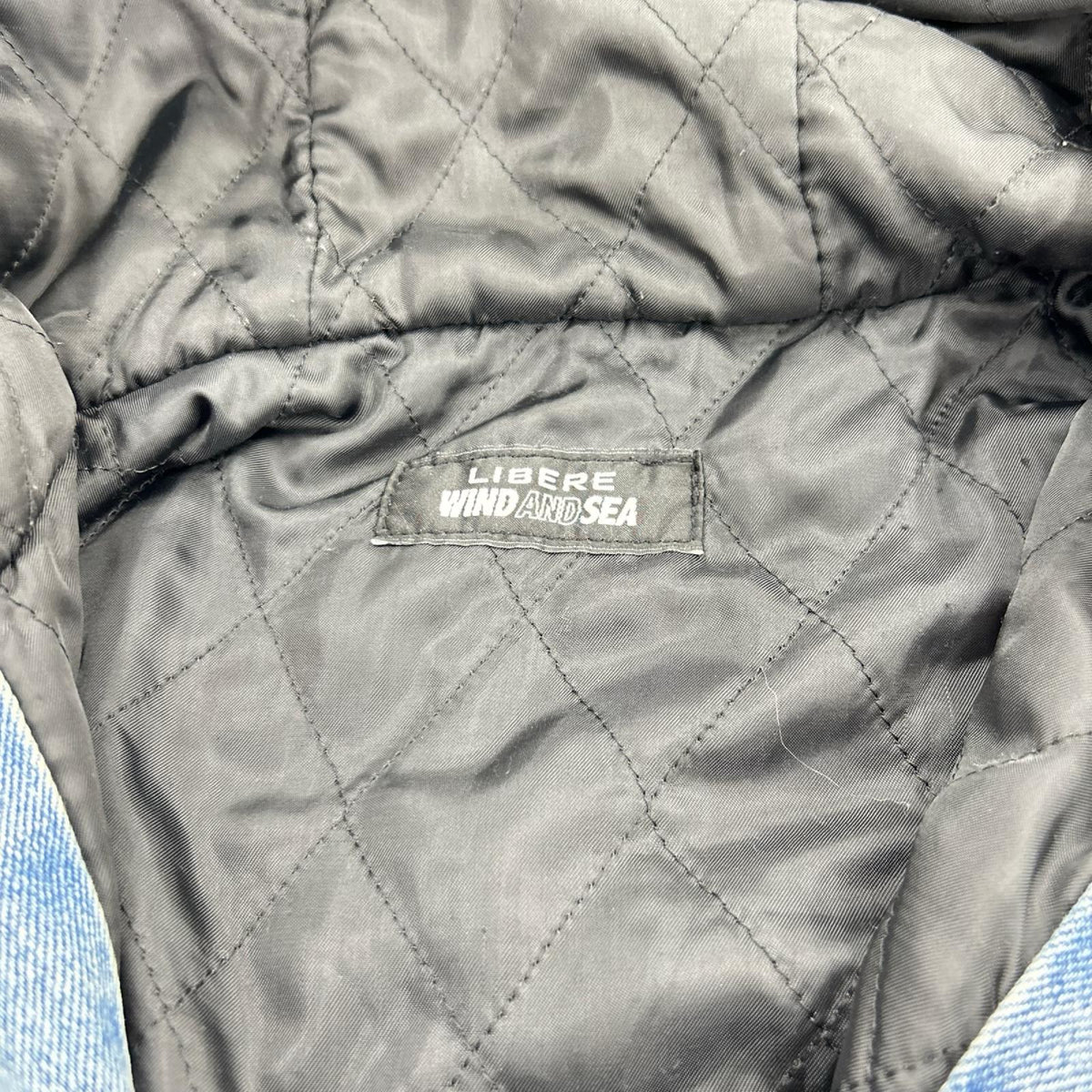 ブルゾン ×LIBERE ジップアップデニムブルゾン ライトブルー (L) L ブルー