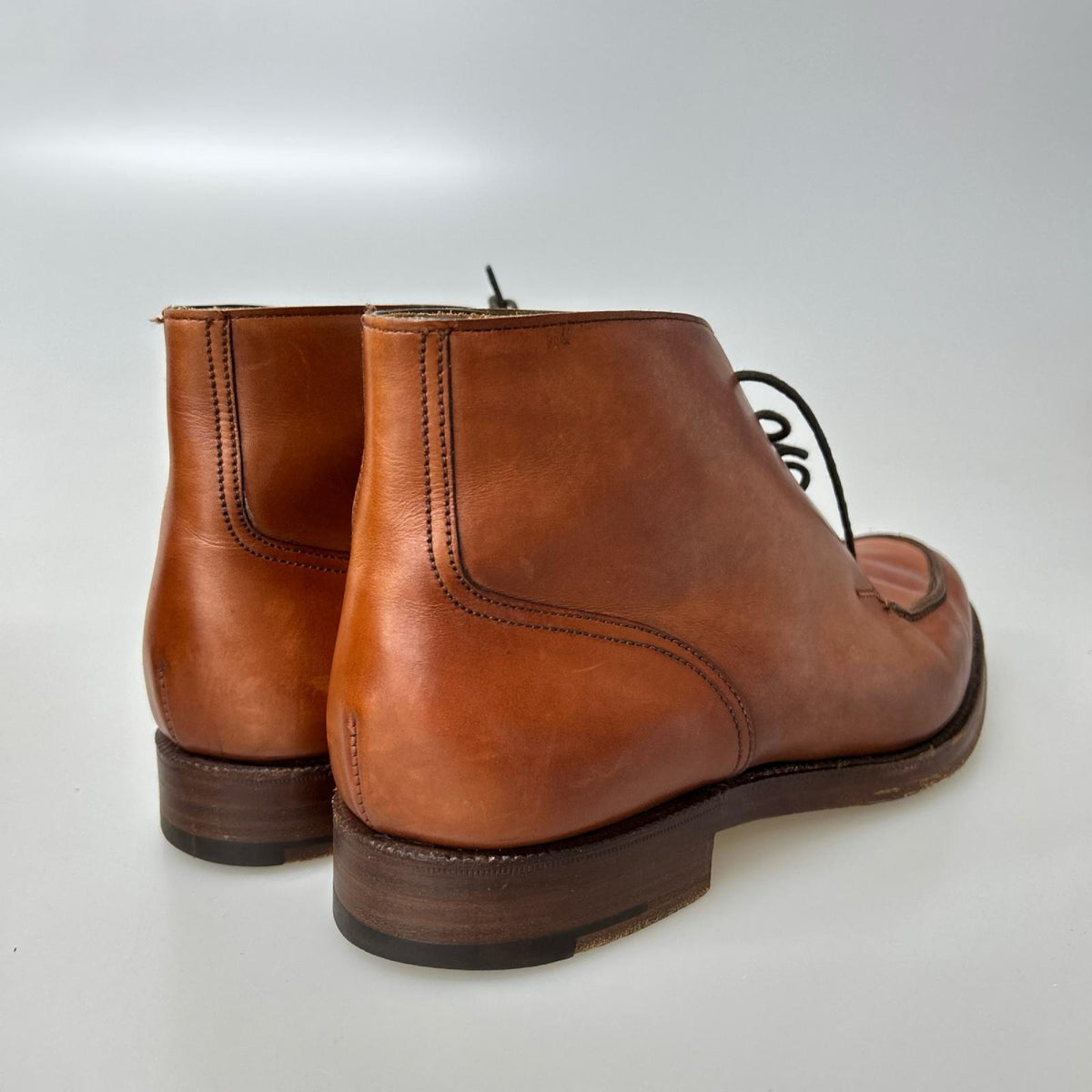 ブーツ ×paul smith 9531 チャッカブーツ 茶 (8) ブラウン
