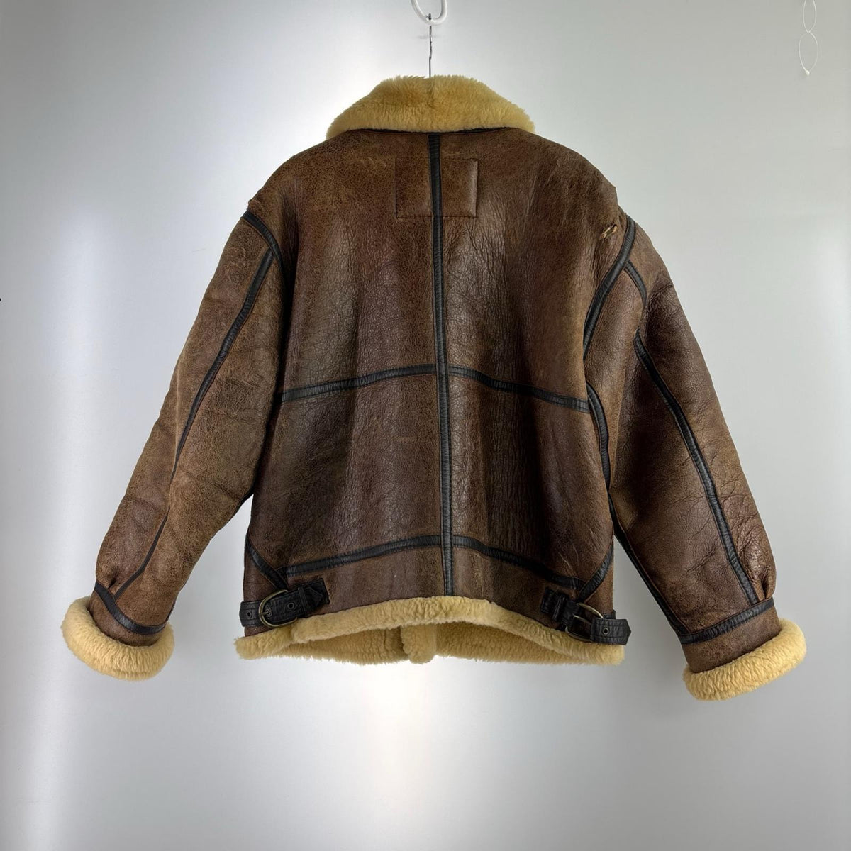 ジャケット B-3 WIND ARMOR ムートン ブラウン 韓国製 (L) L ブラウン