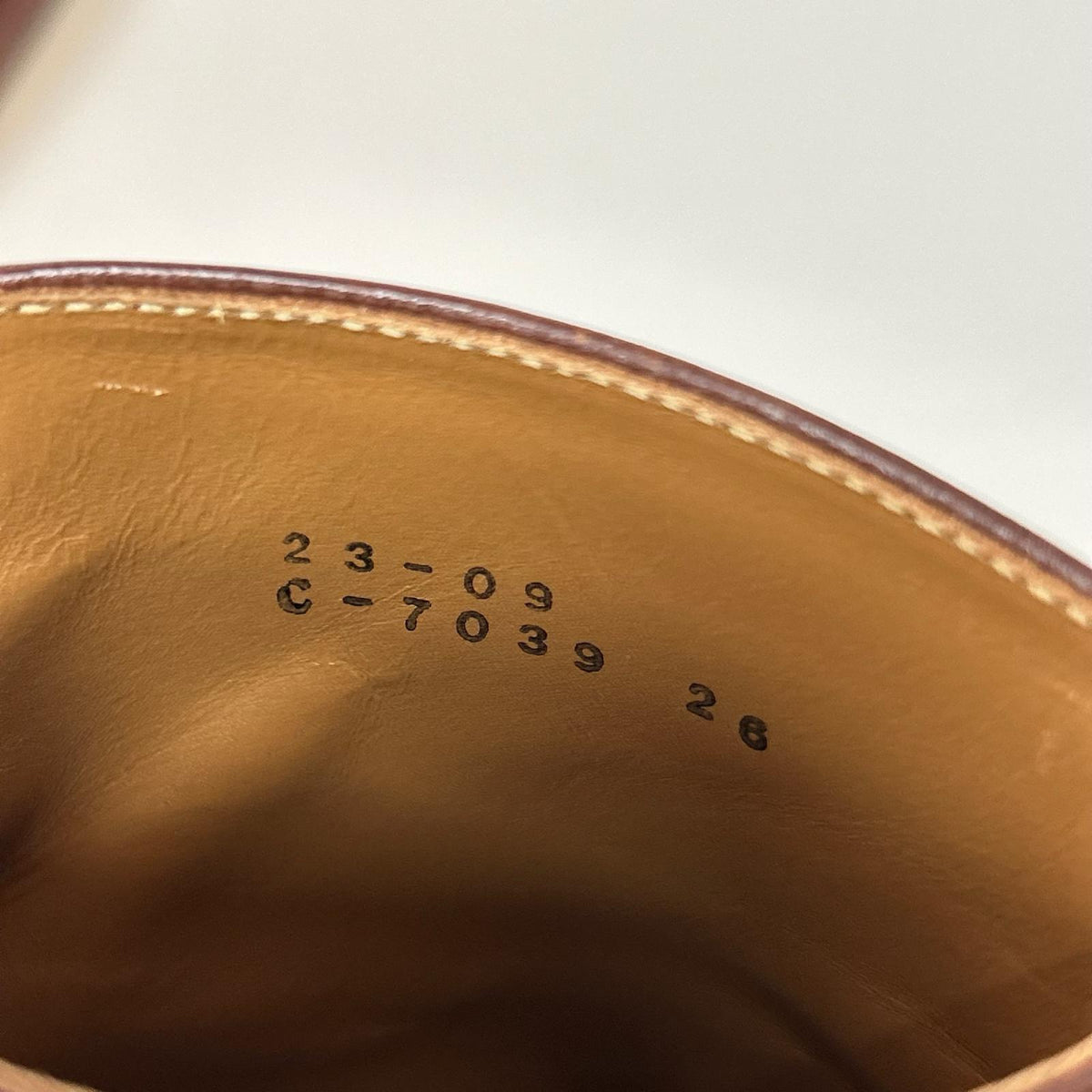 ブーツ chausser ボタンブーツ C-7039 26cm (US8 UK7 1/2 EU42) ブラウン