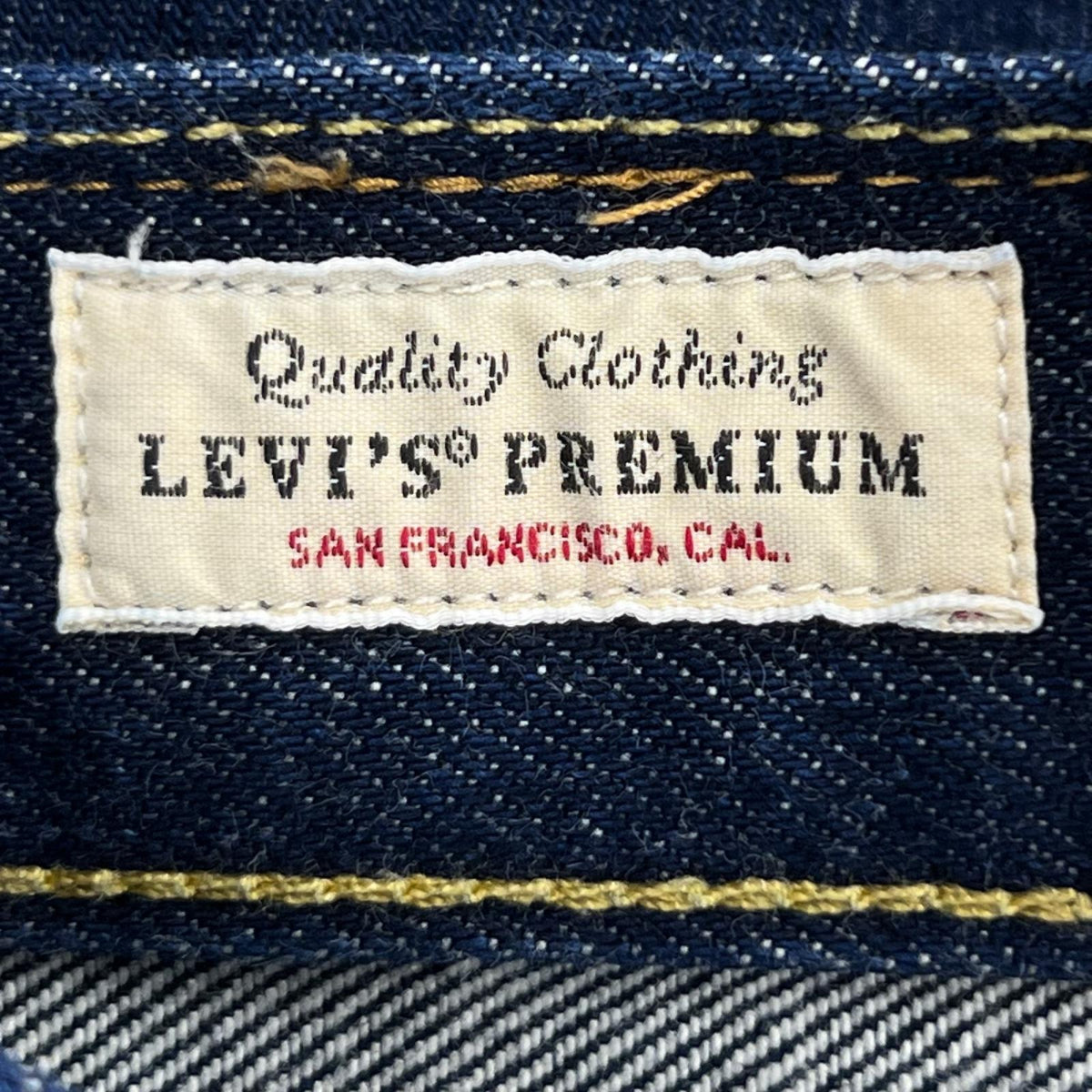 デニムパンツ Levi's セルビッチデニムパンツ 36