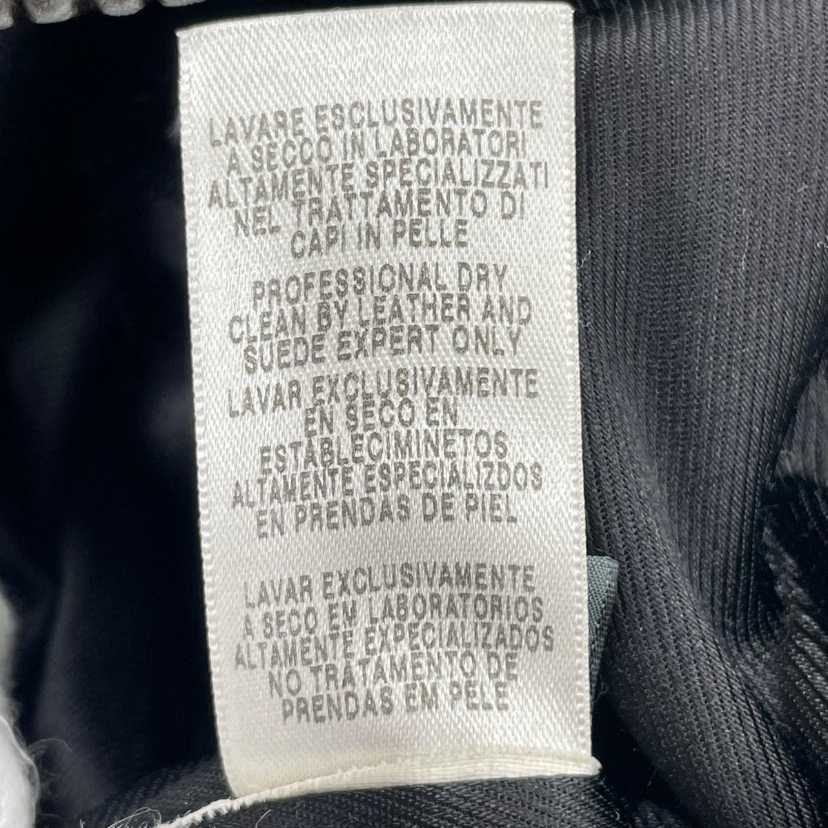 レザージャケット Zegna レザーブルゾン S ブラウン