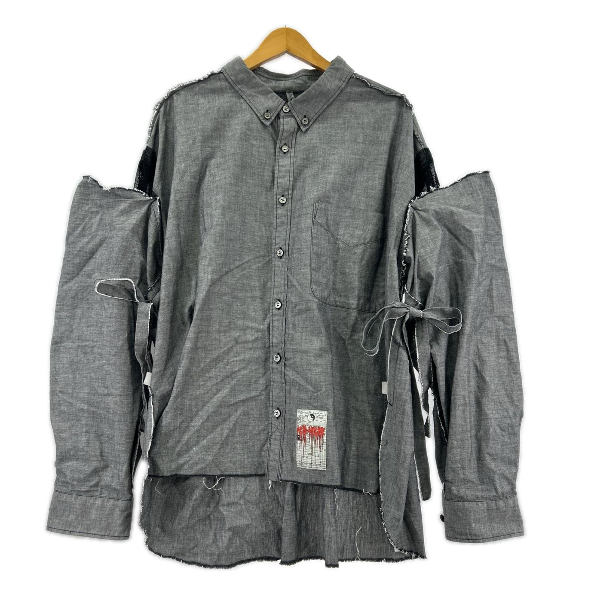 長袖シャツ GRY グレー