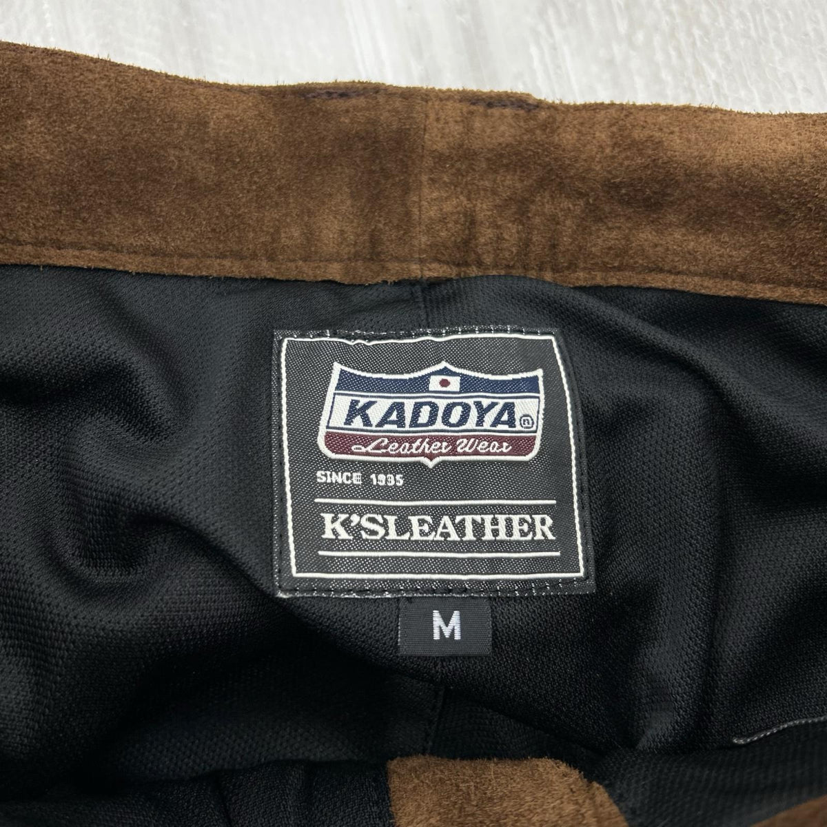 パンツ KADOYA LISBETH TT-PANTS No.2278 茶 M ブラウン