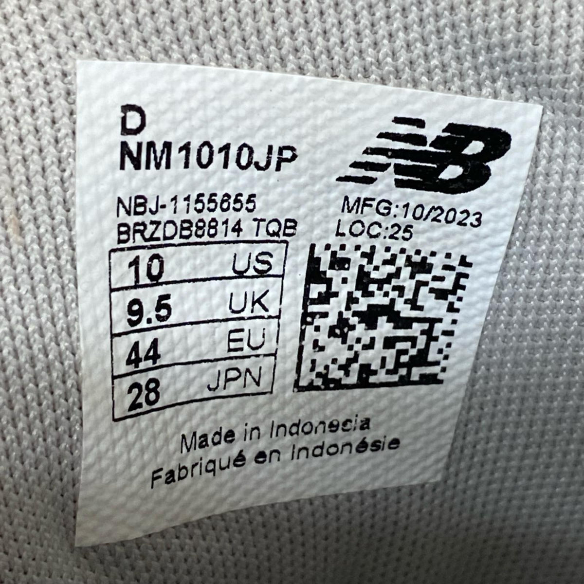 スニーカー Tiago Lemos 1010/28.0/NM1010JP 28cm (US10 UK9 1/2 EU46) グレー