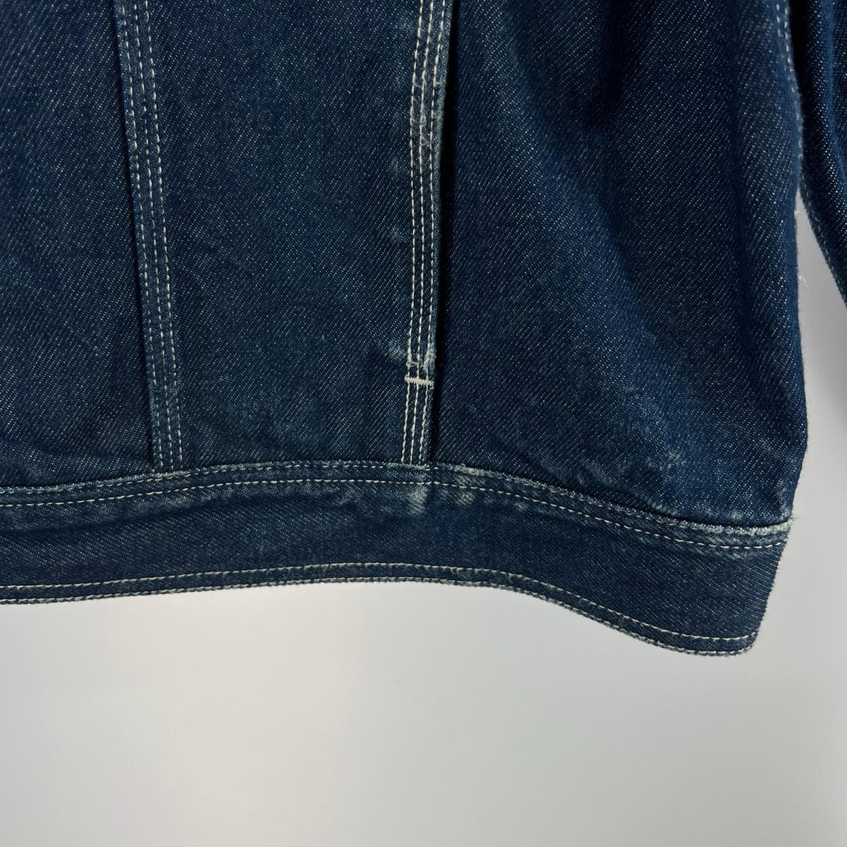 デニムジャケット × SMURFS 20AW Denim Trucker Jacket L L ブルー