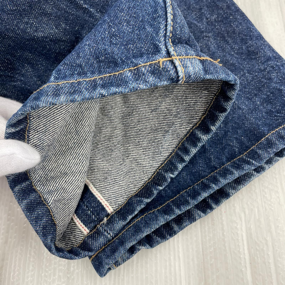 デニムパンツ LEVI’S PREMIUM 501/BIG E インディゴブルー