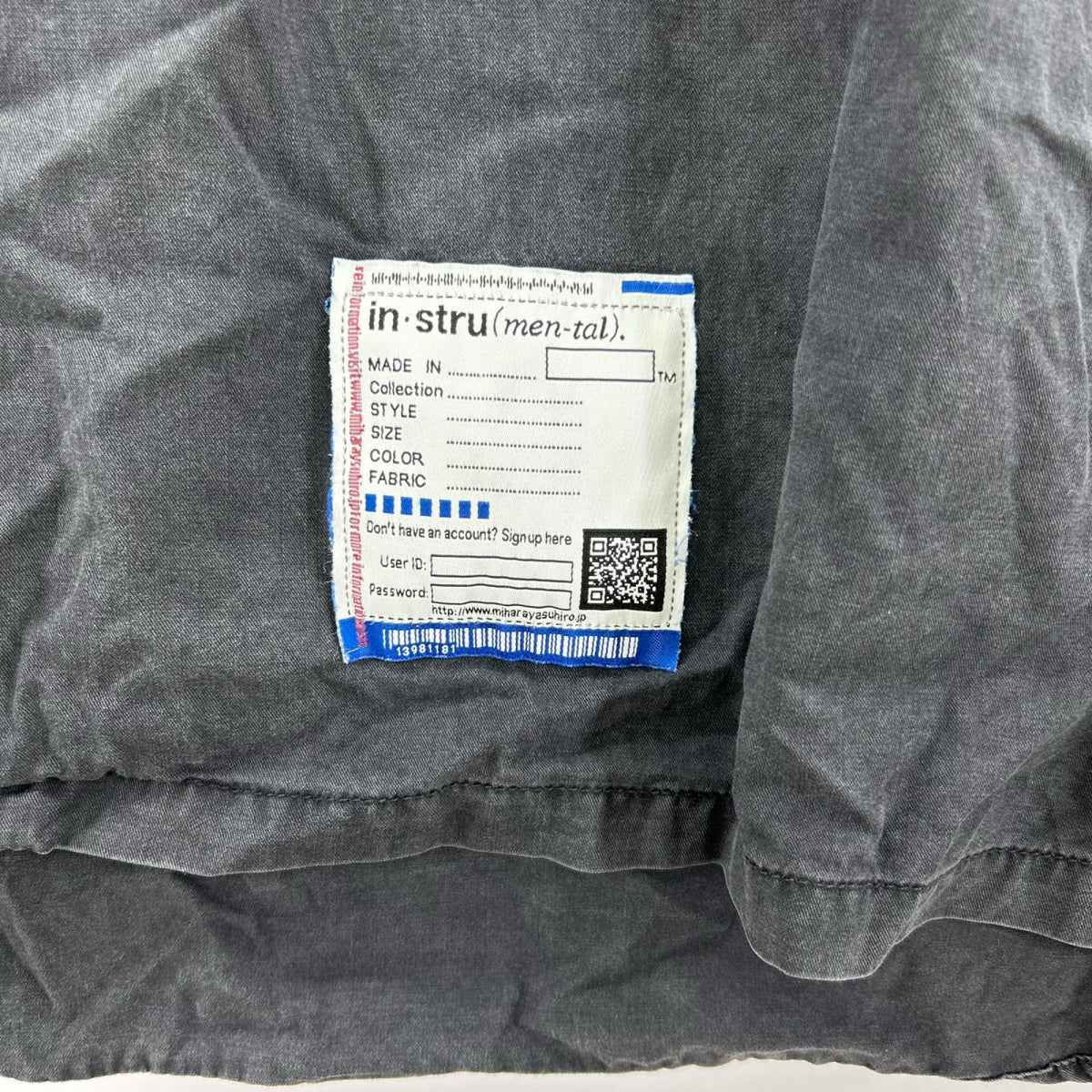 長袖シャツ in stru(men-tal)/オーバーサイズ/テンセル/グレー系 50 グレー