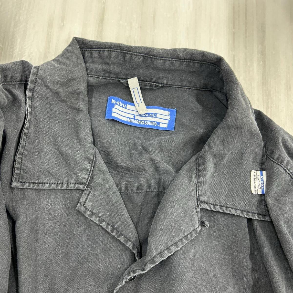 長袖シャツ in stru(men-tal)/オーバーサイズ/テンセル/グレー系 50 グレー