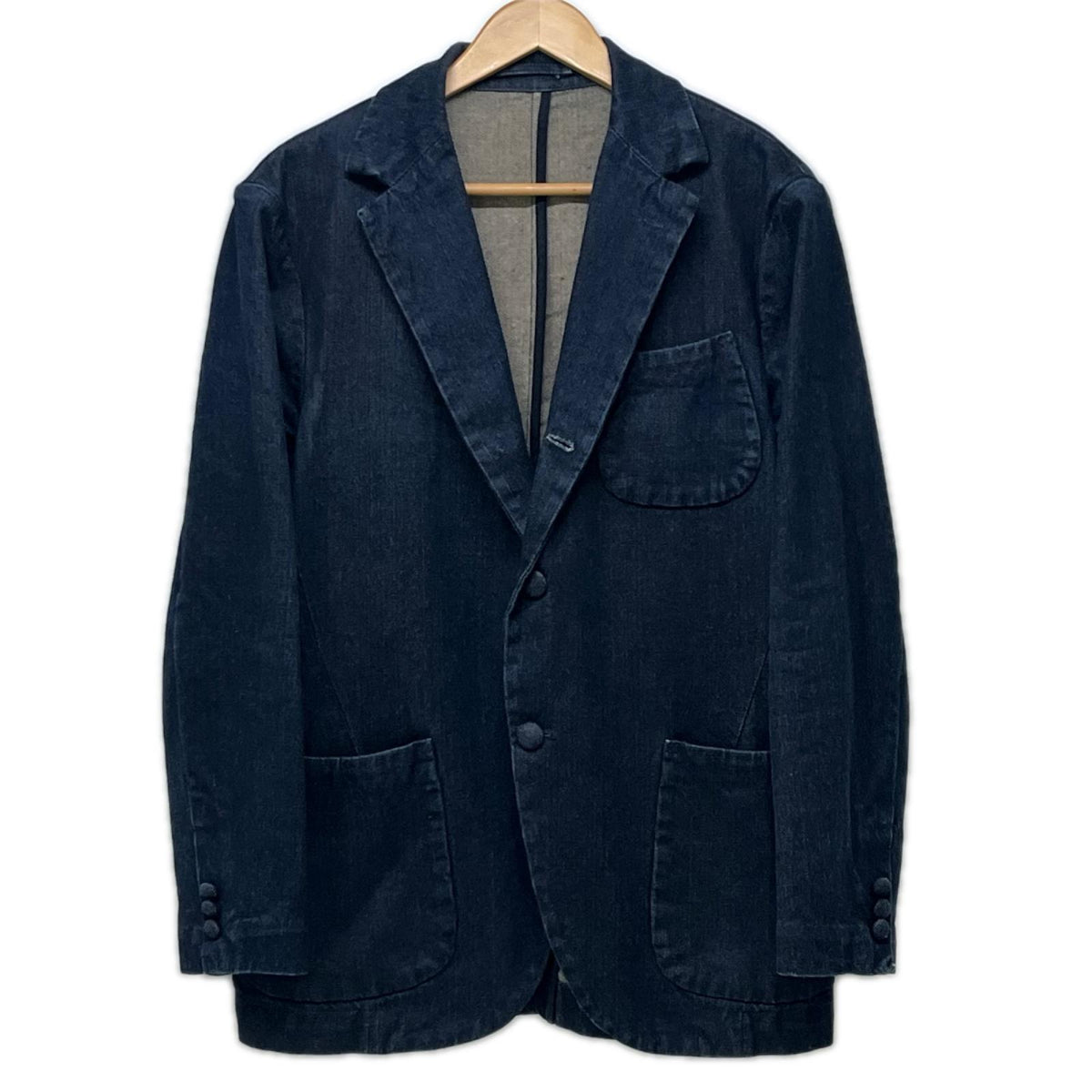 テーラードジャケット YAMANE デニムテーラードジャケット size38 濃紺 38