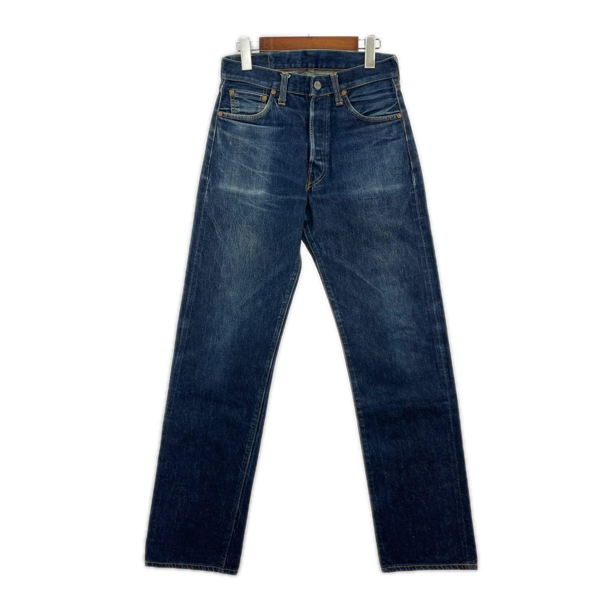 デニムパンツ 90s バレンシア製 裏555 501xx デニム W29 濃紺 29 ブルー
