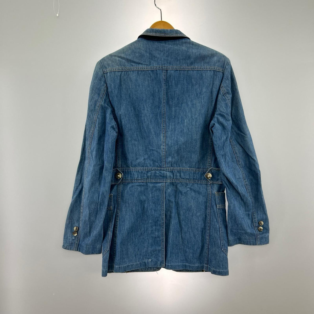 テーラードジャケット LEE SET/デニム地/青 ブルー
