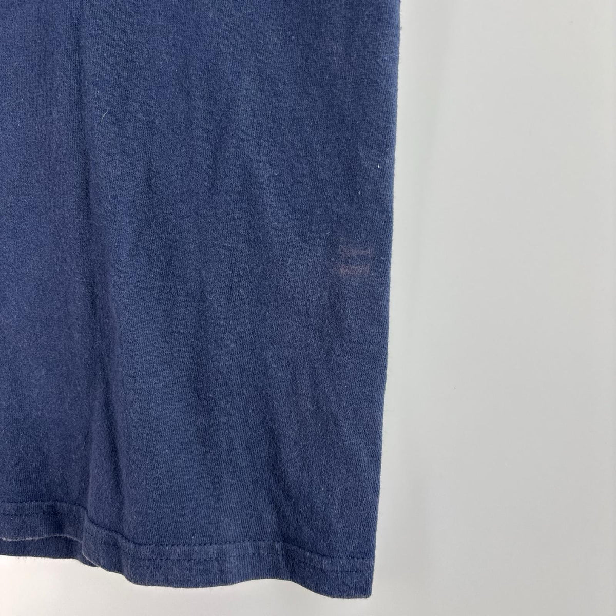 半袖Tシャツ NIKE 00s センタースウォッシュ バックプリント S/STee 紺 (XL) ネイビー