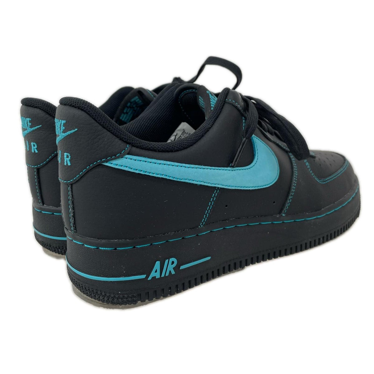 スニーカー AIR FORCE 1 LOW Black Tiffany 27.5cm (US9 1/2 UK9 EU45) ブラック