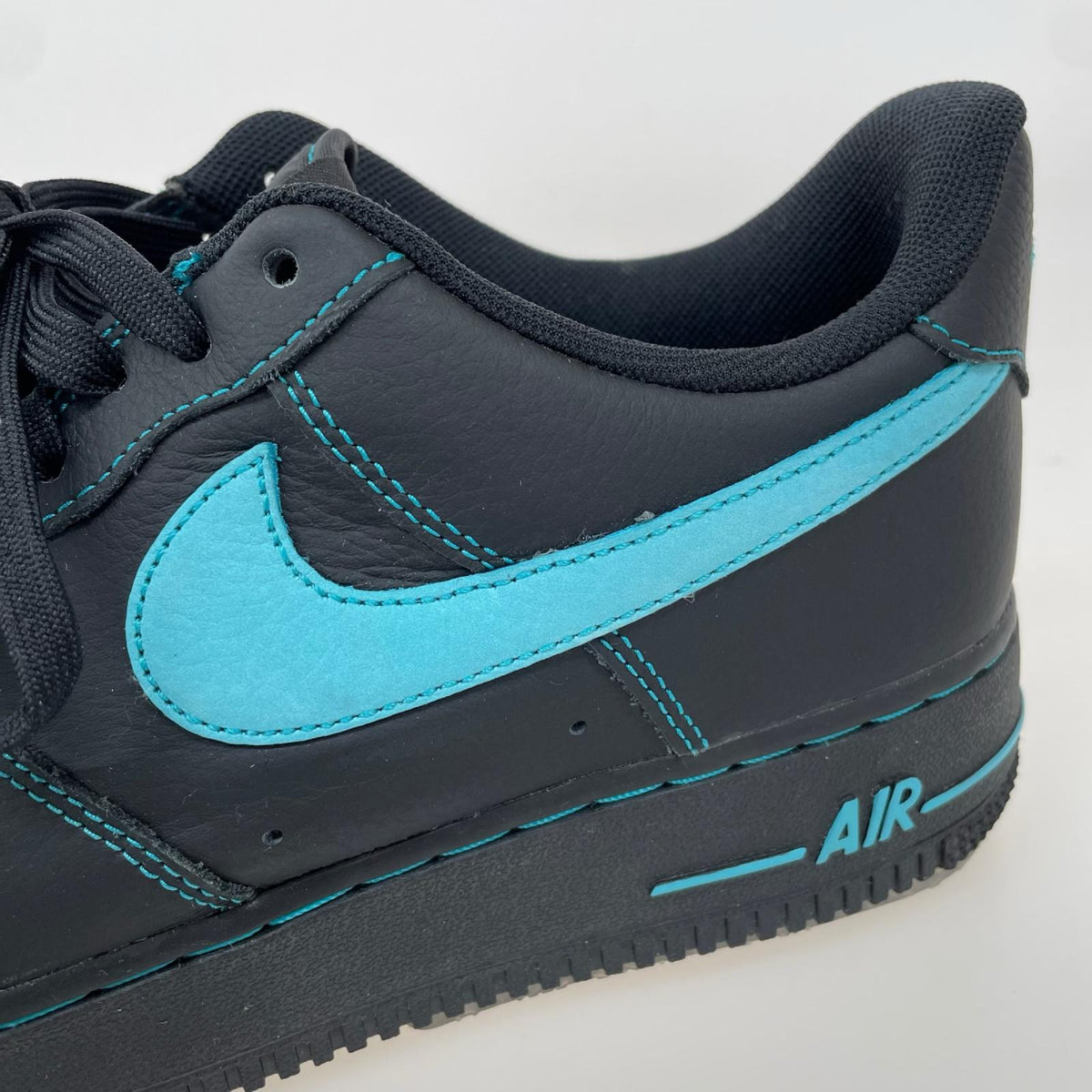 スニーカー AIR FORCE 1 LOW Black Tiffany 27.5cm (US9 1/2 UK9 EU45) ブラック