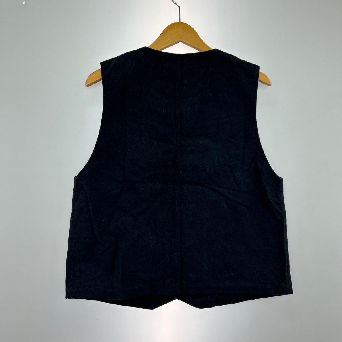 その他アウター UNFOLK/Peach brushed classic vest/紺 1 ネイビー