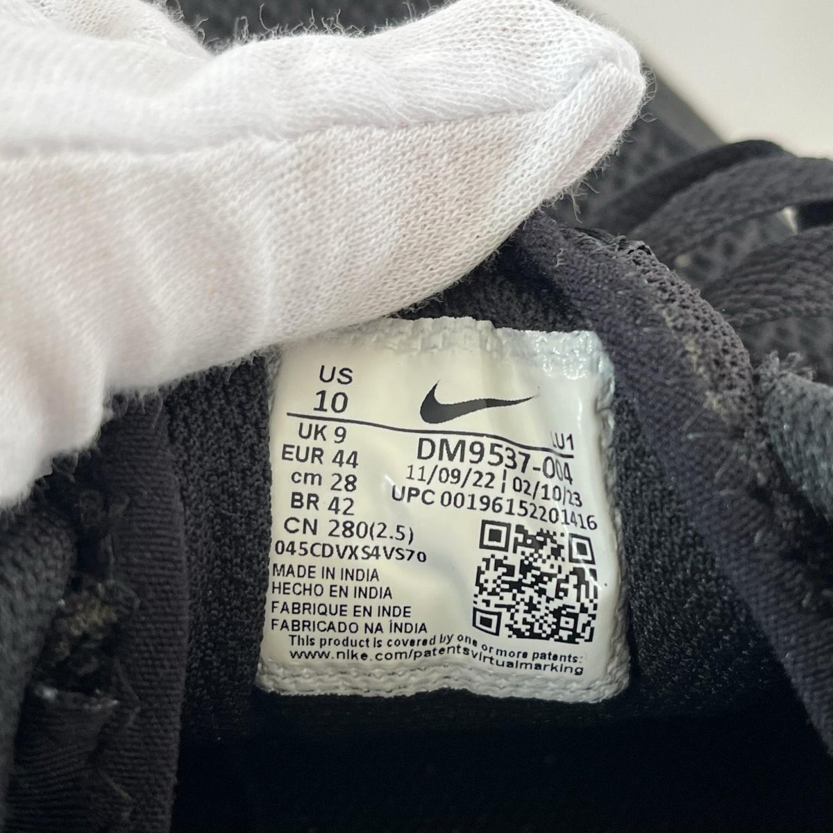 スニーカー AIR MAX(28.0) 28cm (US10 UK9 1/2 EU46) ブラック