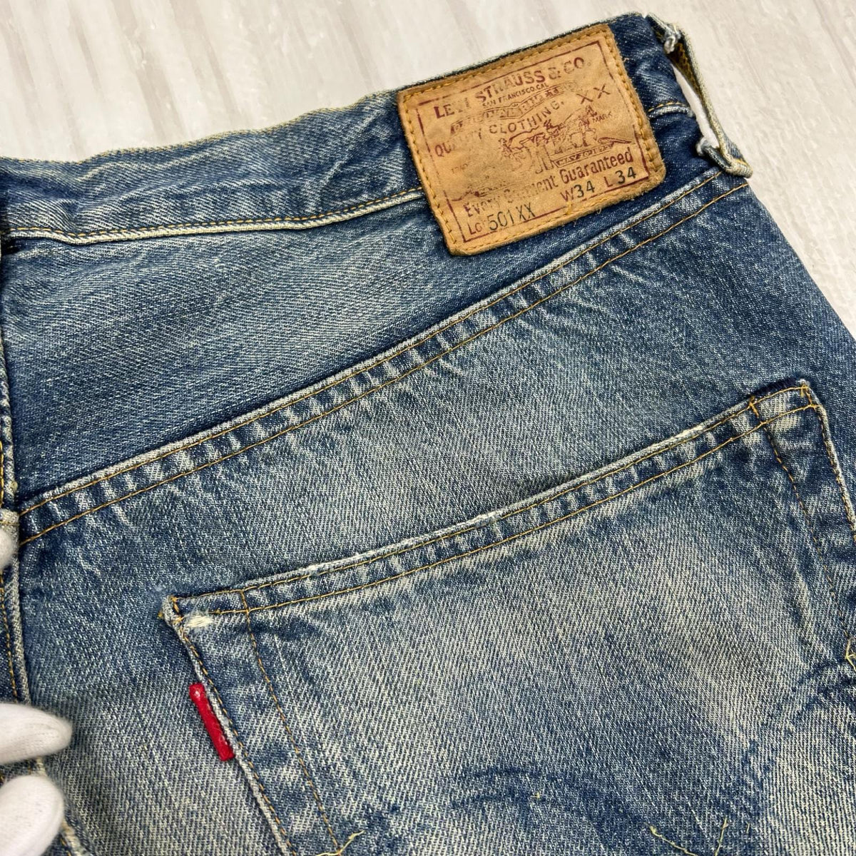 デニムパンツ Lot47501 XX復刻 デニム 34 ブルー